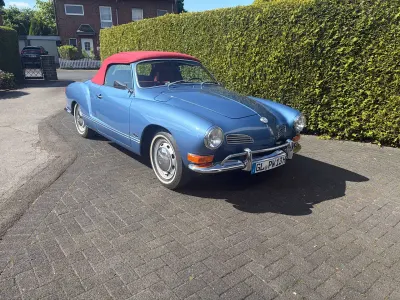 Gebraucht VW Type 3 Karmann 50 PS (36 kW) 1970 Blau Cabrio