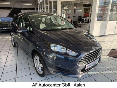 Gebraucht Ford Fiesta Trend 82 PS (60 kW) 2013 Blau Kleinwagen