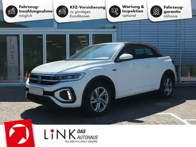 Gebraucht VW T-Roc Cabriolet R-line 150 PS (110 kW) 2023 Pure white Cabrio