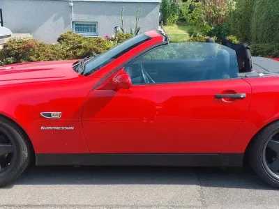 Gebraucht Mercedes SLK230 193 PS (141 kW) 1999 Rot Cabrio