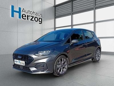 Gebraucht Ford Fiesta ST-Line 125 PS (91 kW) 2022 Magnetic grau metallic Kleinwagen