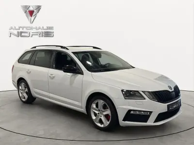 Gebraucht Skoda Octavia RS 245 PS (180 kW) 2020 Moonweiss metallic Kombi