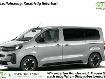Neu Opel Zafira Life S 179 PS (131 kW) 2026 Kontrast grau metallic Van / Kleinbus
