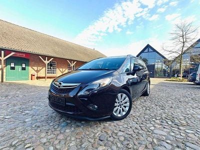 Gebraucht Opel Zafira Tourer Edition 131 PS (96 kW) 2013 Mahogany brown (p2/so) Van / Kleinbus
