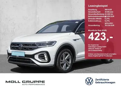 Gebraucht VW T-Roc R-line 190 PS (139 kW) 2023 Schwarz SUV