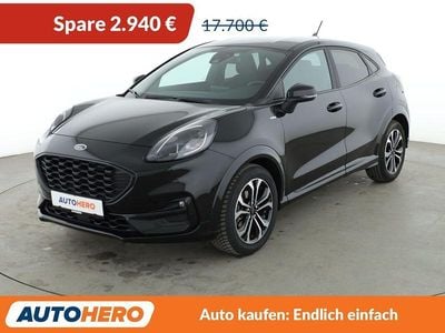Gebraucht Ford Puma ST-Line 125 PS (91 kW) 2022 Schwarz SUV