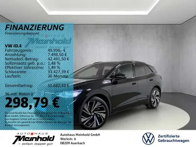 Brugt VW ID.4 GTX 250 kW (340 HK) 2025 Sort SUV