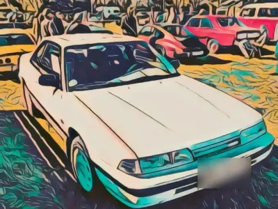 Gebraucht Mazda 626 115 PS (84 kW) 1988 Weiß Coupé