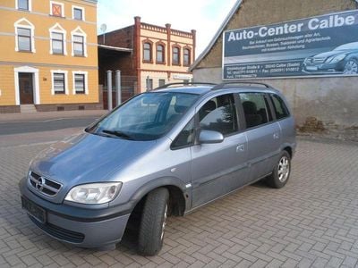 Gebraucht Opel Zafira Njoy 125 PS (91 kW) 2004 Silber Van / Kleinbus