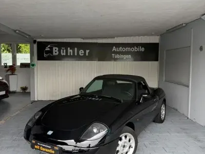 Gebraucht Fiat Barchetta 131 PS (96 kW) 1999 Schwarz Cabrio