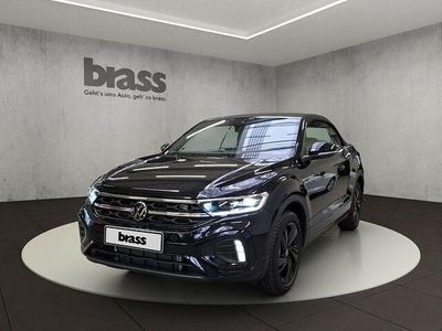 Gebraucht VW T-Roc Cabriolet R-line 150 PS (110 kW) 2025 Schwarz Cabrio