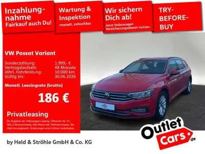 Używany VW Passat Business 122 KM (89 kW) 2023 Czerwony Kombi