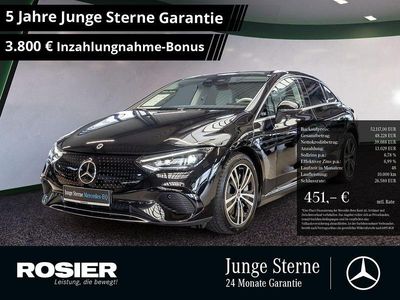 Gebraucht Mercedes EQE350 Electric Art 214 kW (292 PS) 2025 Schwarz / obsidianschwarz Limousine