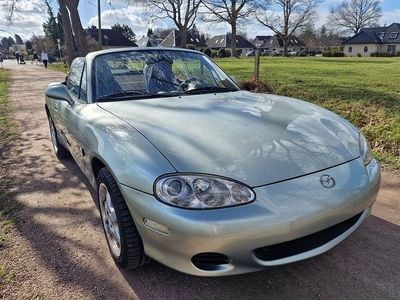 Second-hand Mazda MX5 110 CP (80 kW) 2003 Argintiu Cabrio
