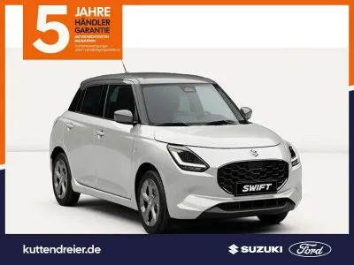 Neu Suzuki Swift Comfort 83 PS (61 kW) 2026 Pure white/mineral gray Kleinwagen
