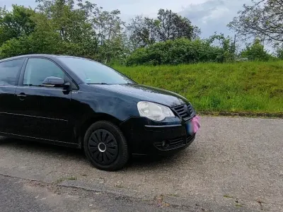 Gebraucht VW Polo United 69 PS (50 kW) 2008 Schwarz Kleinwagen