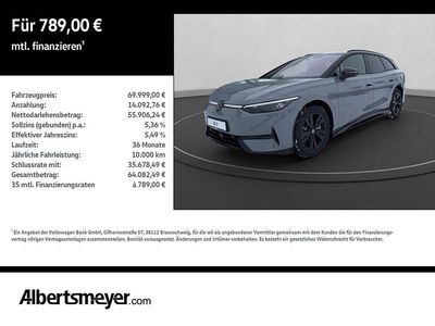 Nuova VW ID.7 Pro 210 kW (286 CV) 2026 Grigio Station wagon