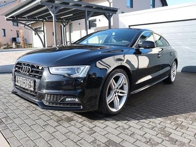 Gebraucht Audi A5 Sportback S-Line 170 PS (125 kW) 2014 Schwarz Kleinwagen