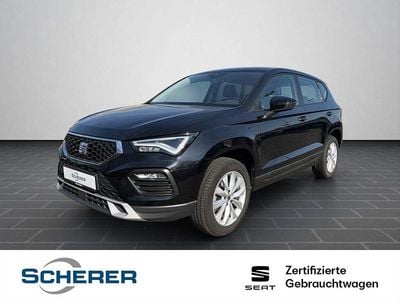 Gebraucht Seat Ateca Style 150 PS (110 kW) 2022 Magic schwarz metallic (metallic) SUV