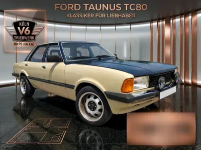 Gebraucht Ford Taunus 90 PS (66 kW) 1980 Beige Limousine