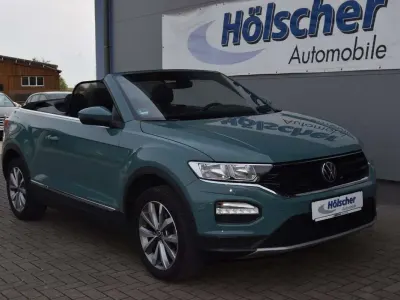 Gebraucht VW T-Roc Cabriolet Style 150 PS (110 kW) 2021 Grün Cabrio