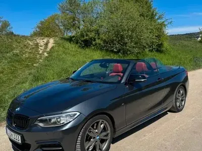 Usata BMW M235 Sport Line 326 CV (239 kW) 2015 Grigio Cabrio