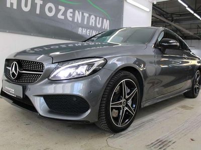 Gebraucht Mercedes C250 AMG line 204 PS (150 kW) 2017 Selenitgrau metallic Coupé