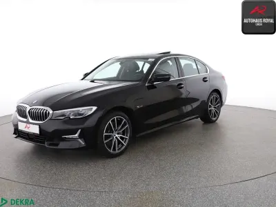 Gebraucht BMW 320e Luxury Line 204 PS (150 kW) 2021 Schwarz Limousine
