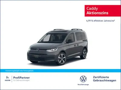 Occasion VW Caddy Dark Label 122 ch (89 kW) 2024 Gris Monospace