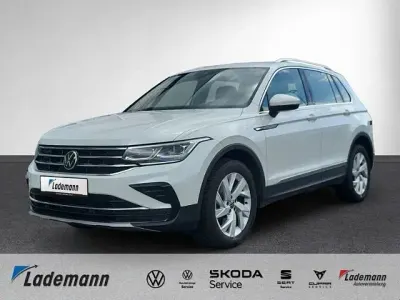 Gebraucht VW Tiguan Elegance 200 PS (147 kW) 2021 Oryxweiß perlmutteffekt SUV