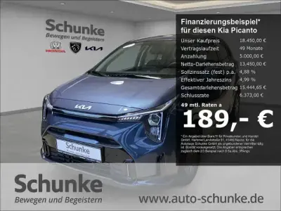 Ny Kia Picanto Vision 68 HK (50 kW) 2025 Blå Hatchback