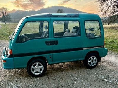 Gebraucht Subaru Libero 54 PS (39 kW) 1993 Grün Van / Kleinbus