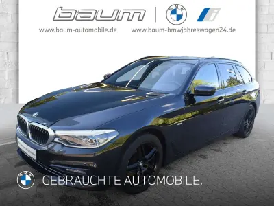 Gebraucht BMW 520 Sport Line 184 PS (135 kW) 2018 Saphirschwarz Kombi