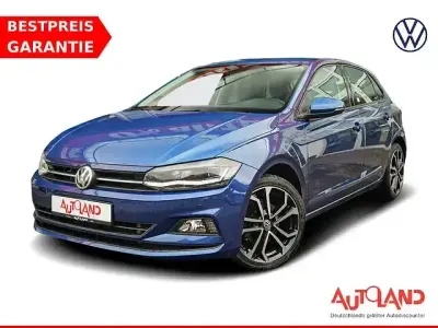 Usata VW Polo Comfortline 116 CV (85 kW) 2019 Blu Utilitaria