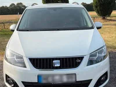Gebraucht Seat Alhambra 170 PS (125 kW) 2012 Weiß Van / Kleinbus