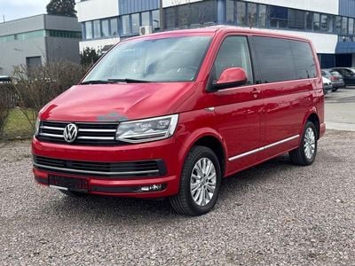 Second-hand VW T6 Generation Six 204 CP (150 kW) 2016 Roșu Van