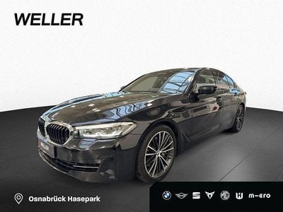 Black sapphire (schwarz) Gebraucht 2022 BMW 530 Comfort Edition Limousine | 41.450 € (Fairer Preis)