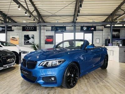 Usata BMW 220 M Sport 184 CV (135 kW) 2019 Blu Cabrio