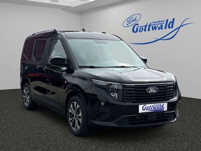 Gebraucht Ford Tourneo Courier Titanium 125 PS (91 kW) 2025 Obsidianschwarz metallic Van / Kleinbus