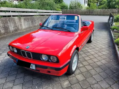 Gebraucht BMW 318 Cabriolet Performance 113 PS (83 kW) 1991 Rot Cabrio