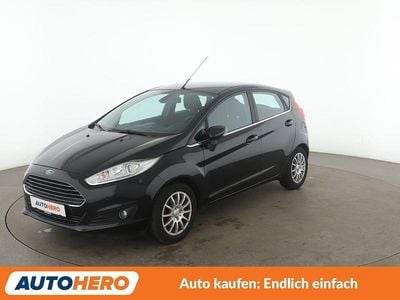 Brugt Ford Fiesta Titanium 101 HK (74 kW) 2015 Sort Sedan