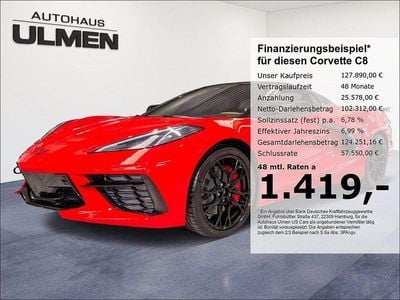 Nouă Corvette Stingray 481 CP (353 kW) 2026 Roșu Cabrio