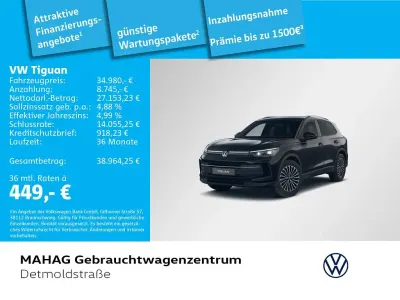 Occasion VW Tiguan Goal 150 ch (110 kW) 2025 Noir SUV