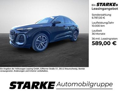 Gebraucht Audi Q5 Sportback S-Line 204 PS (150 kW) 2025 Schwarz SUV
