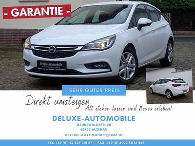 Gebraucht Opel Astra 110 PS (80 kW) 2019 Weiß Limousine