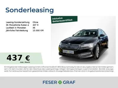 Gebraucht Skoda Superb 218 PS (160 kW) 2022 Schwarz Kombi