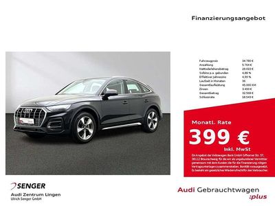 Gebraucht Audi Q5 Sportback Advanced 299 PS (219 kW) 2021 Schwarz SUV