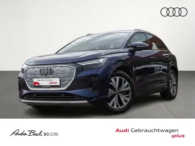 Gebraucht Audi Q4 e-tron Advanced 125 kW (170 PS) 2023 Navarrablau metallic SUV