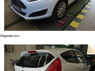 Gebraucht Ford Fiesta Trend 60 PS (44 kW) 2014 Weiß Kleinwagen