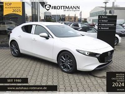 Neu Mazda 3 Exclusive-Line 140 PS (102 kW) 2026 Weiß Limousine